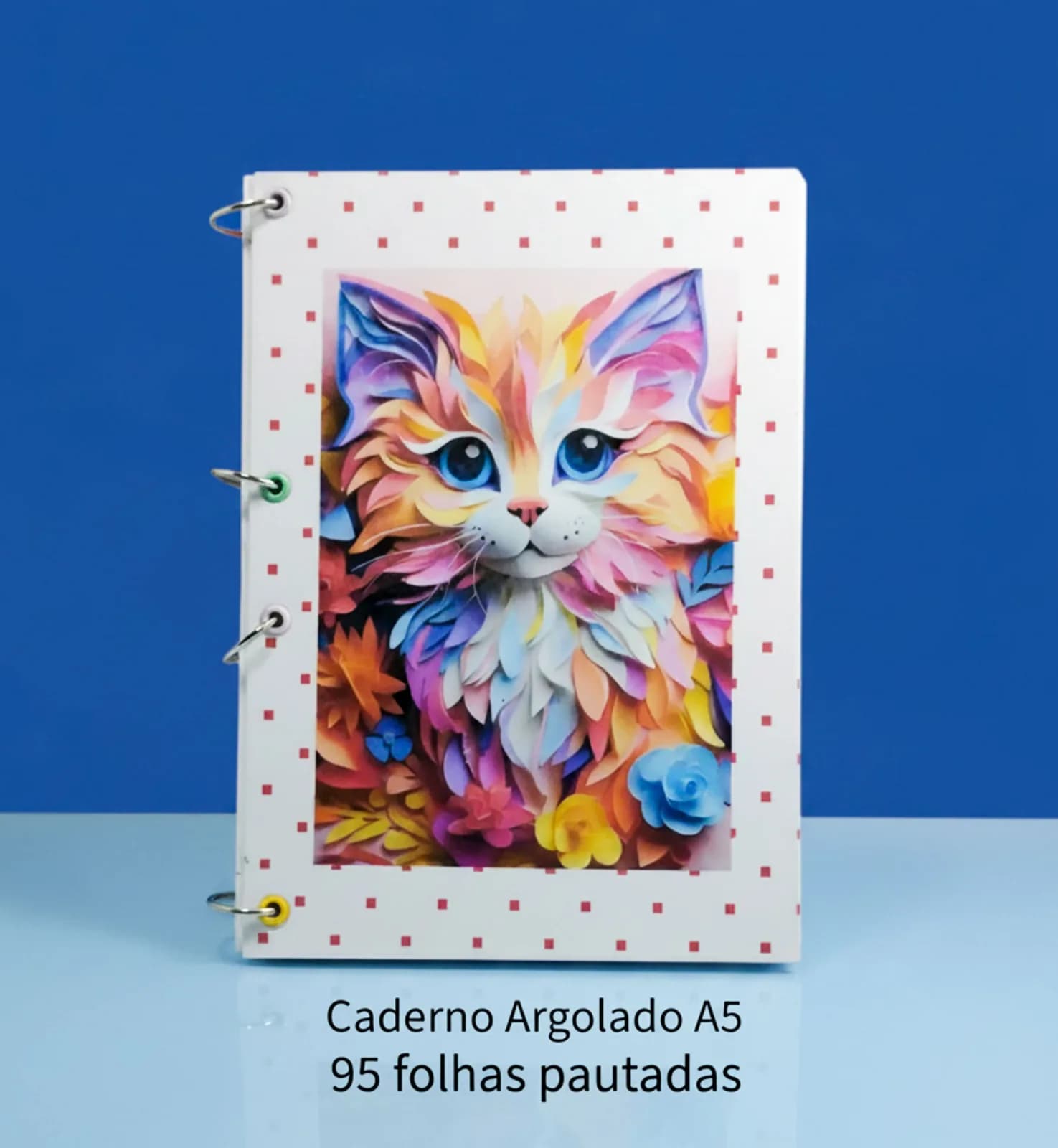 Caderno Argolado Coração