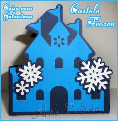 Castelo Frozen - Caixa