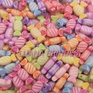 Mini Balinhas em Resina - Pct c/ 100 Unidades