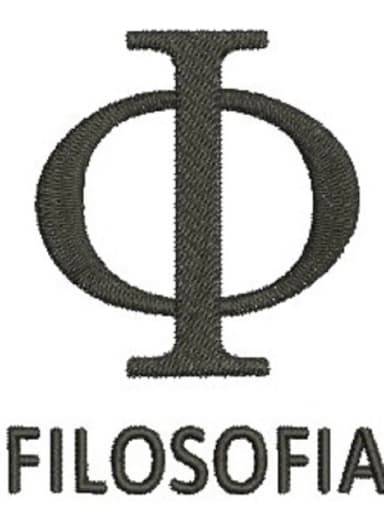 Matriz de bordado Filosofia