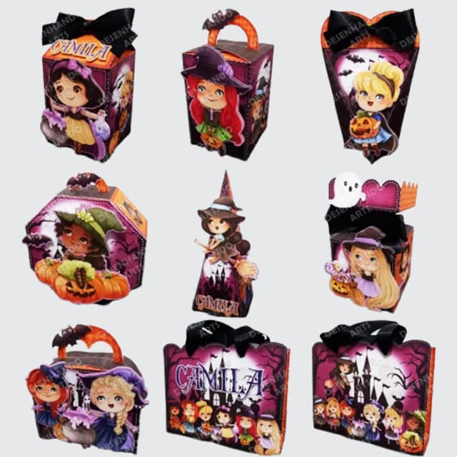 Arquivo de Corte HALLOWEEN DAS PRINCESAS 10