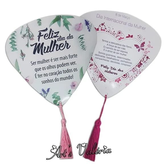 Leque para o Dia das Mulheres