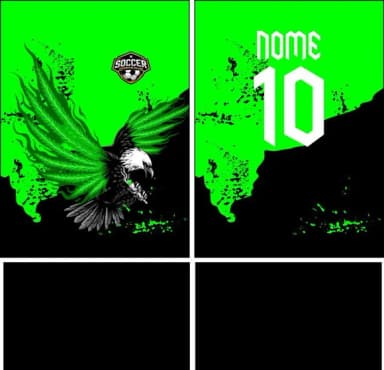 Arte Vetor Camisa Interclasse Aguia Mod-115