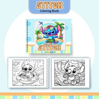 Arquivo Livro de Colorir Stitch 02