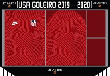 Vetor da Camisa Usa Goleiro 2019 - 2020