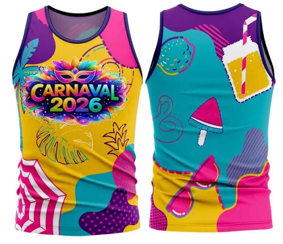 Arte Vetor Camisa Carnaval-mod-287