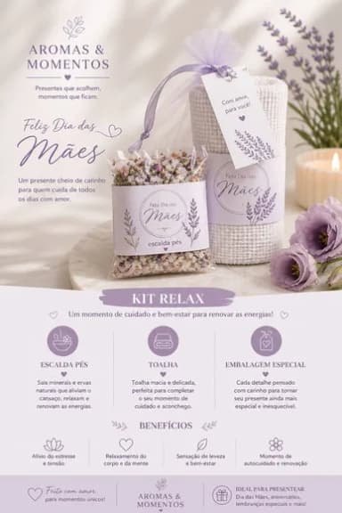 Kit Spa para os Pés