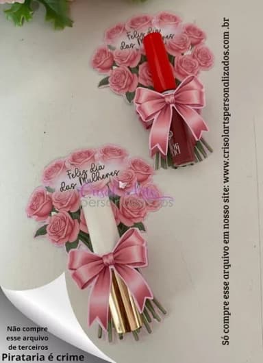 Card Dia das Mulheres + Manteiga de Cacau