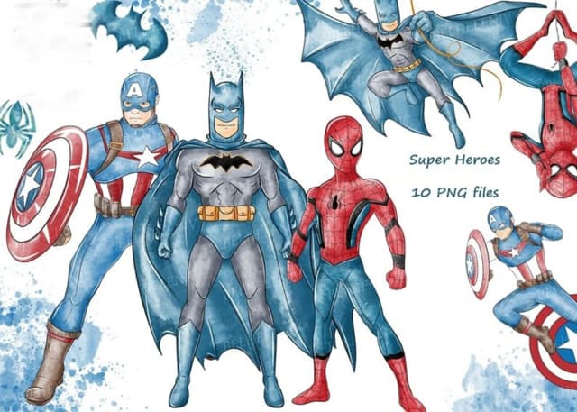 KIT DIGITAL SUPER HERÓIS 10