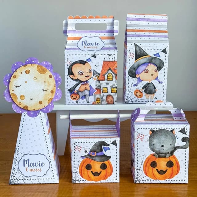 PEGUE E MONTE - Kit Festa HALOWEEN - Decoração de Festa | Lembrancinhas | Aniversário | Personalizados