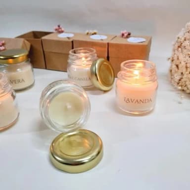Mini Vela Aromática 40g - sem Caixa Kraft