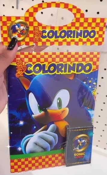 Revista de Colorir com Giz de Cera