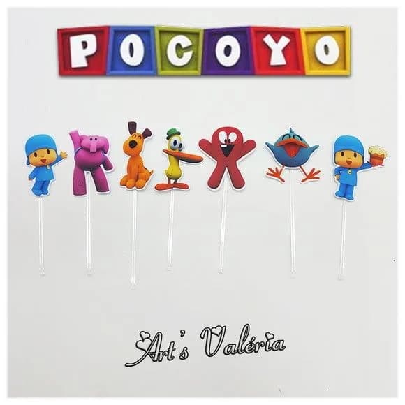 Topper Pocoyo - Cada
