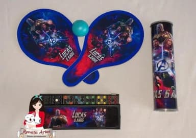 Kit Jogos 3 Vingadores