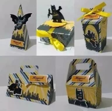 Kit 30 Lembrancinhas Batman