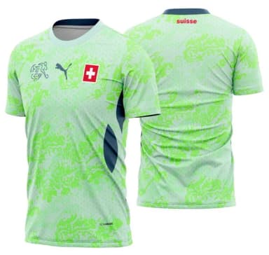 Arte Vetor Camisa Suiça Visita 2026