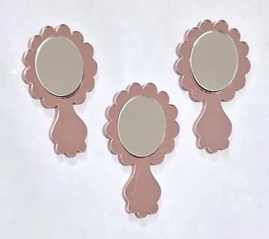 Espelho Princesa Rose 5,5cm-6 Unidades