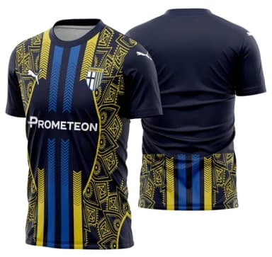 Arte Vetor Camisa Parma Calcio Concept 2025