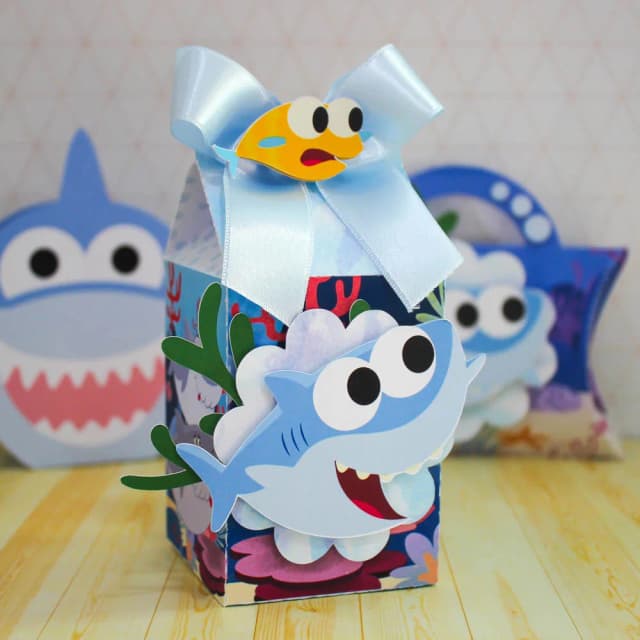 Kit Lembrancinha Baby Shark