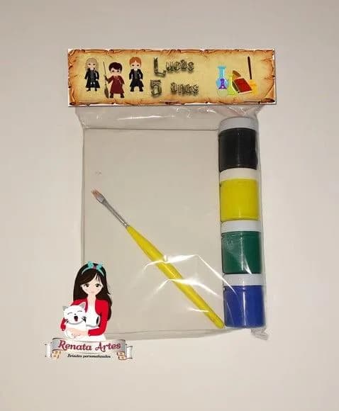 Kit Pintura Personalizado Harry Potter Cute