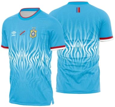 Arte Vetor Camisa Rd Congo Local 2025-2026