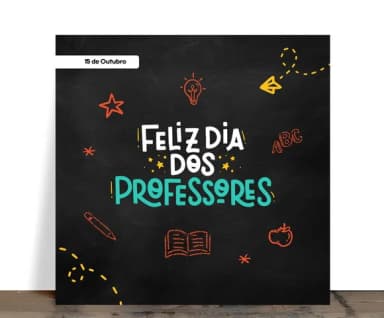 Azulejo Decorativo Feliz Dia dos Professores