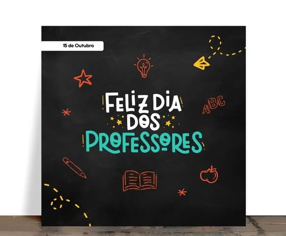 Azulejo Decorativo Feliz Dia dos Professores