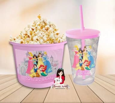 Kit Cinema Princesas