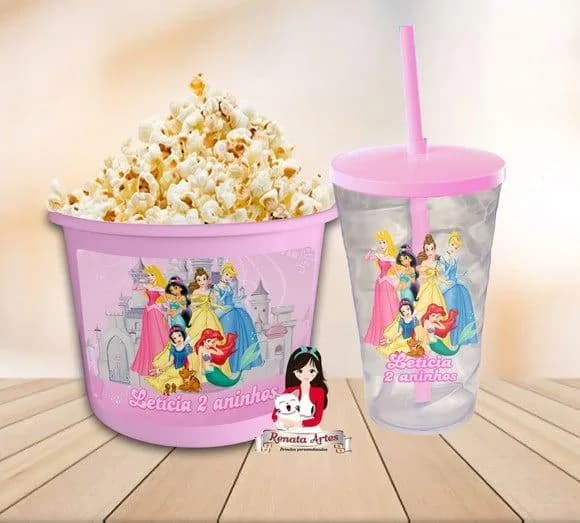Kit Cinema Princesas