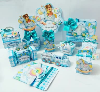 Kit 60 Lembrancinhas Brinquedos