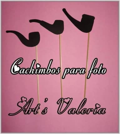 Plaquinhas De Gravatinhas e Cachimbos
