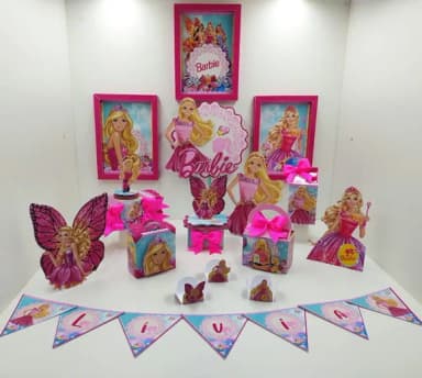 Kit 60 Lembrancinhas - Barbie