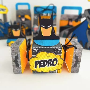 Kit 60 Lembrancinhas Batman