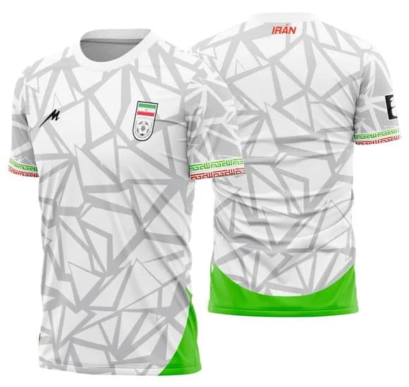 Arte Vetor Camisa Iran Concept 2026