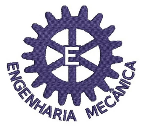 Matriz de Bordado Engenharia Mecânica