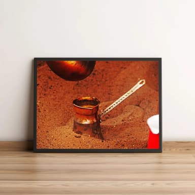 Quadro Caneca De Café Turco 24