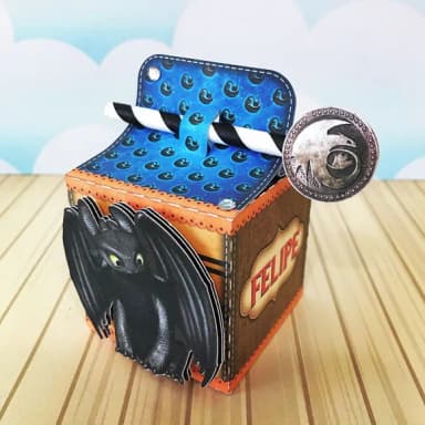 Kit 30 Lembrancinhas Como Treinar Seu Dragão