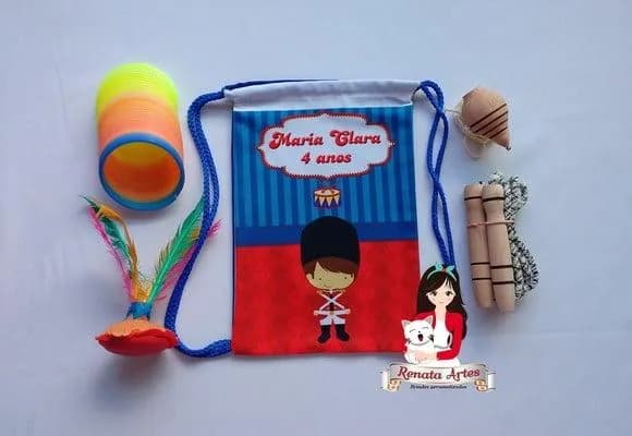 Mochila Boa Infância Tema Soldadinho D Chumbo