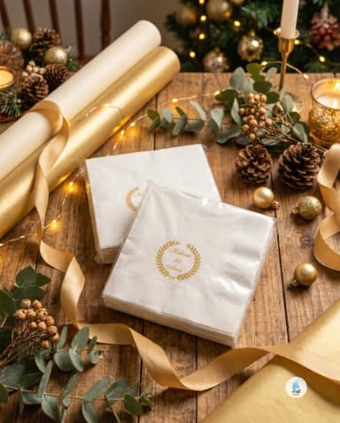 Guardanapo de Papel Coquetel Personalizado com sua Arte