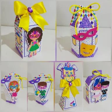 Kit 30 Lembrancinhas Carnaval
