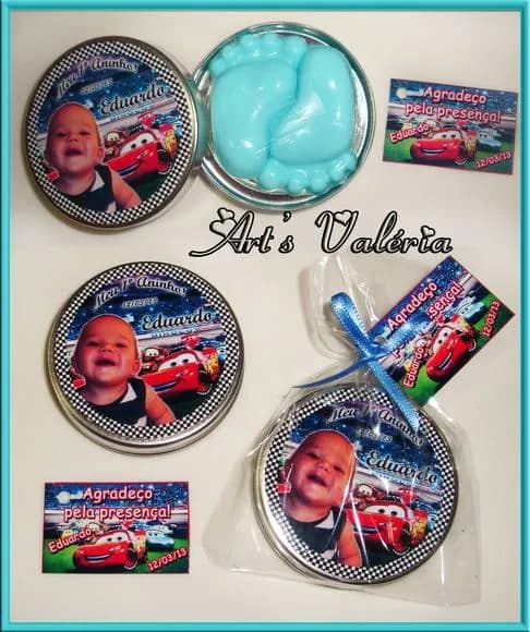 Sachet De Sabonetes Pezinhos na Latinha