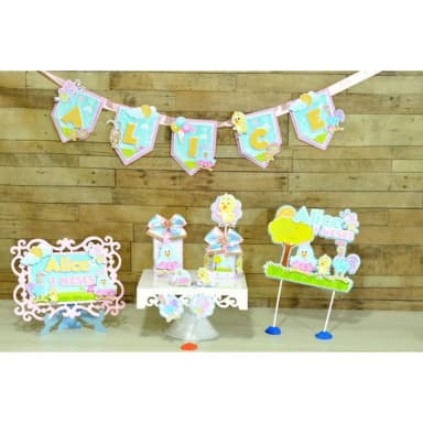 Kit Mesversário Galinha Pintadinha - Só Um Bolinho