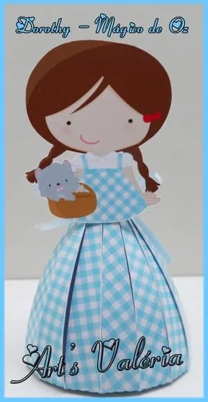Dorothy 2D - Mágico de Oz - Porta Bombom