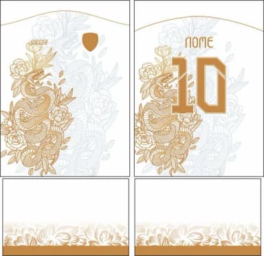 Arte Vetor Camisa Interclasse Cobra Mod-222