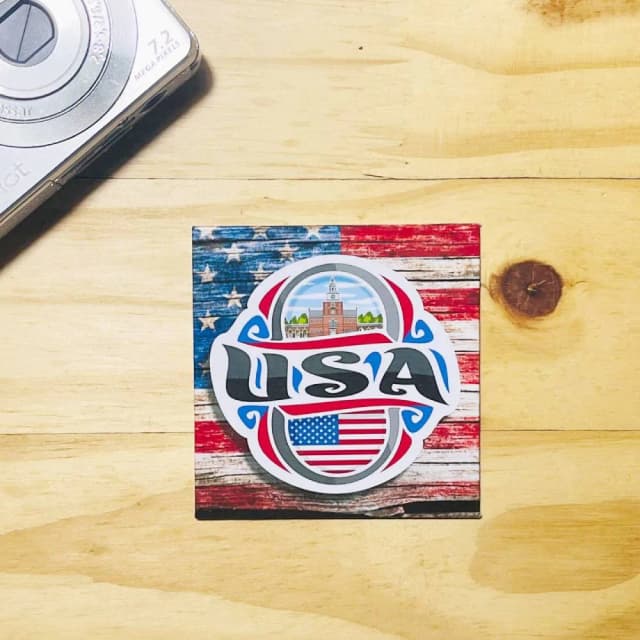Imãs Decorativos - Estados Unidos Usa