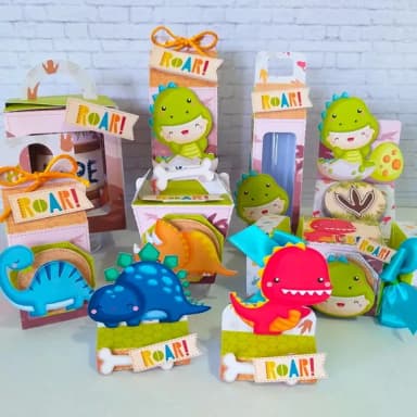Kit 60 Lembrancinhas Dino Baby