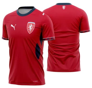 Arte Vetor Camisa Republica Checa Local 2026