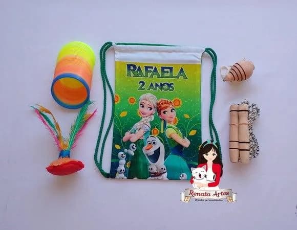 Mochila Boa Infância Tema Frozen Fever