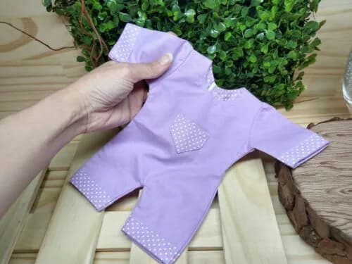 Macacão para Boneca - Roupa de Boneca