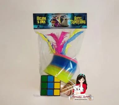 Kit Brinquedos Retrô Personalizado Tema Hotel Transilvânia
